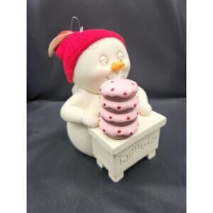 Snowpinions Dept 56 Valentines Donuts Please Kristi Jensen Pierro Enesco 6.75"